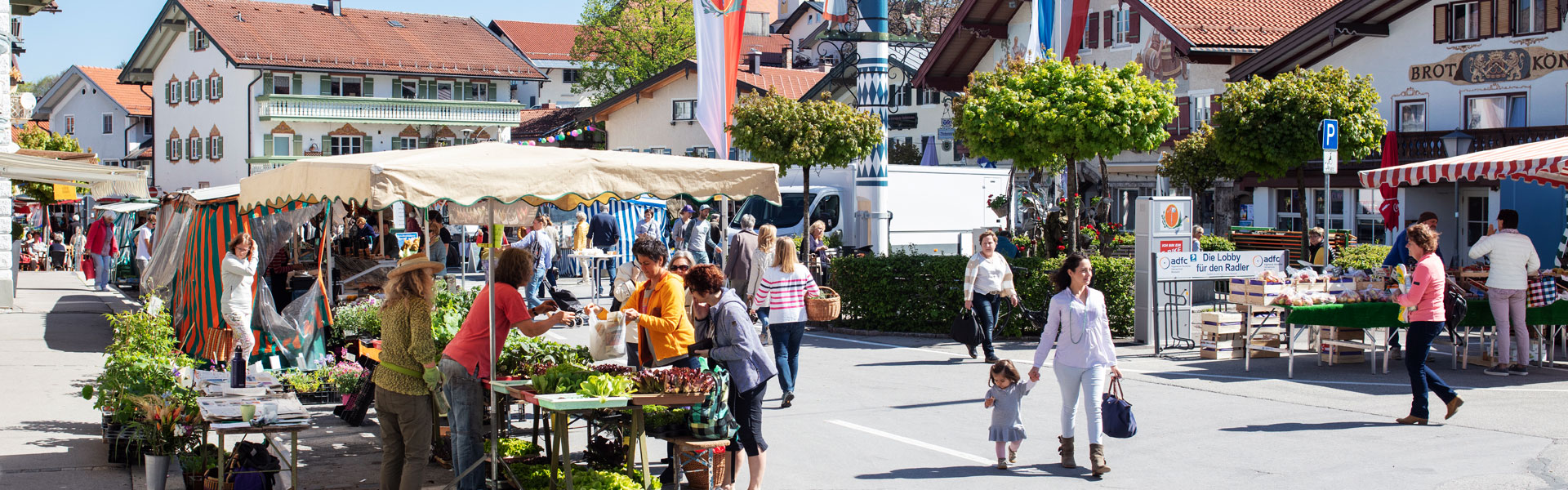 Headerbild Markt - Markttreiben