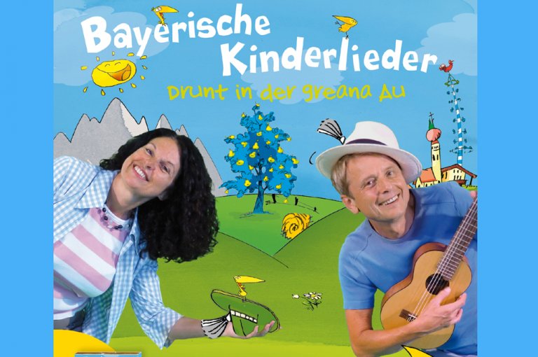 Bayerische Kinderlieder von Sternschnuppe – Drunt in der greana Au