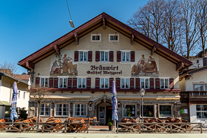 Gasthof Bräuwirt, Wirt auf der Schlierach 2019